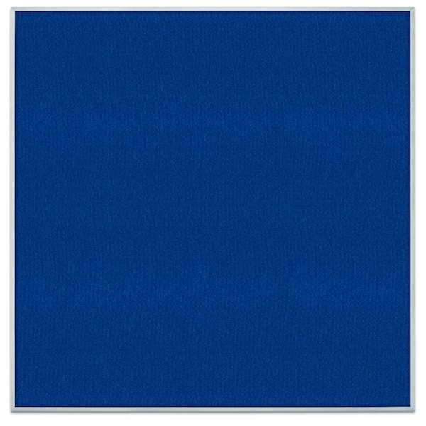 Corkboard, Fabric, Black, 1 Door, 36 x 36"